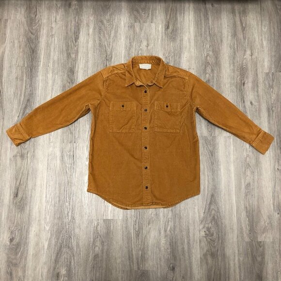 Everlane Size Small The Corduroy Everyone Overshirt Shacket Button Down Shirt - Picture 2 of 12